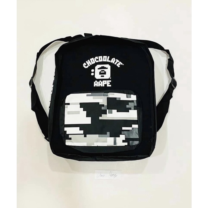 Bape chocoolate backpack deals