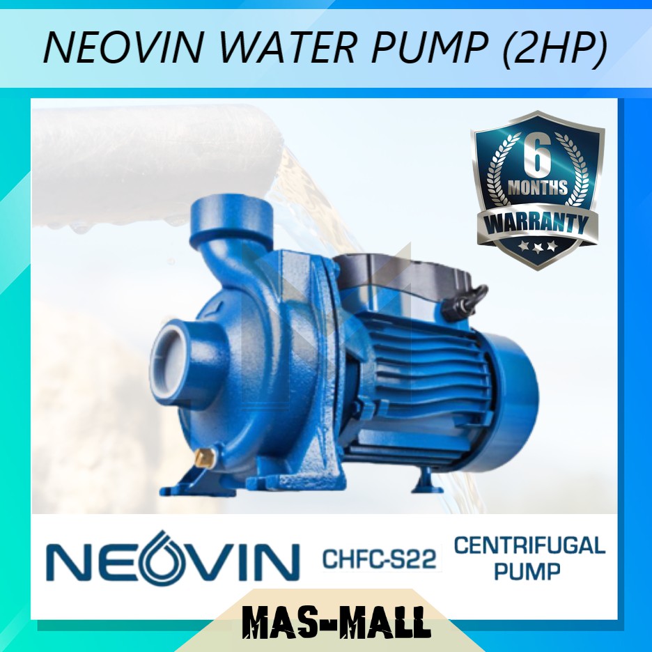 Neovin Chfc S22 High Flow Centrifugal Water Pump Pam Air Kebun 2hp