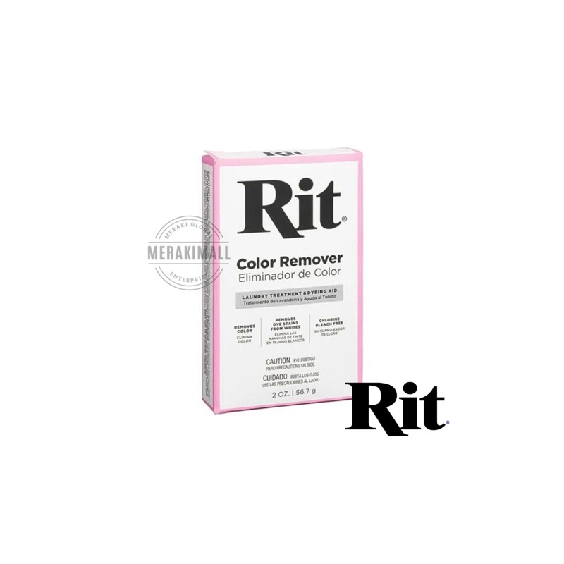 Rit Dye Colour Remover Powder PreTreatment For Fabric Dye Chlorine