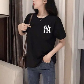 NY TSHIRT Cotton Baju Lengan Pendek Words T-shirt New York Tees Sports ...