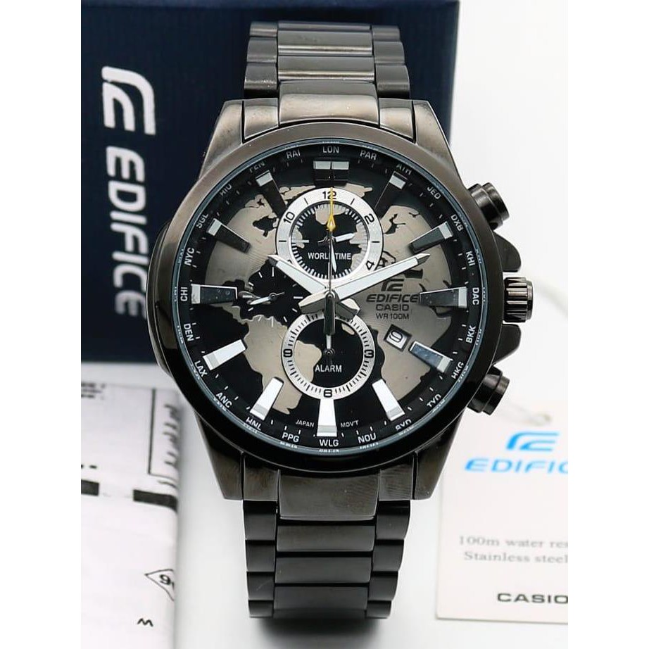 Casio edifice efr 2024 303 world map