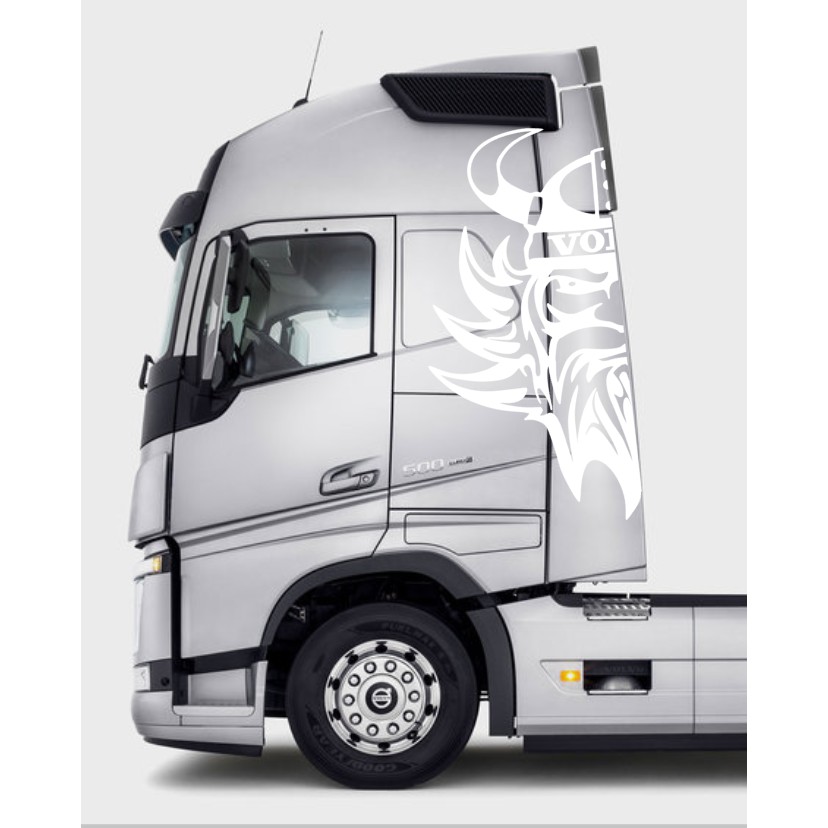 2 X VOLVO TRUCK SIDE STICKERS DECALS high quality oracal sticker