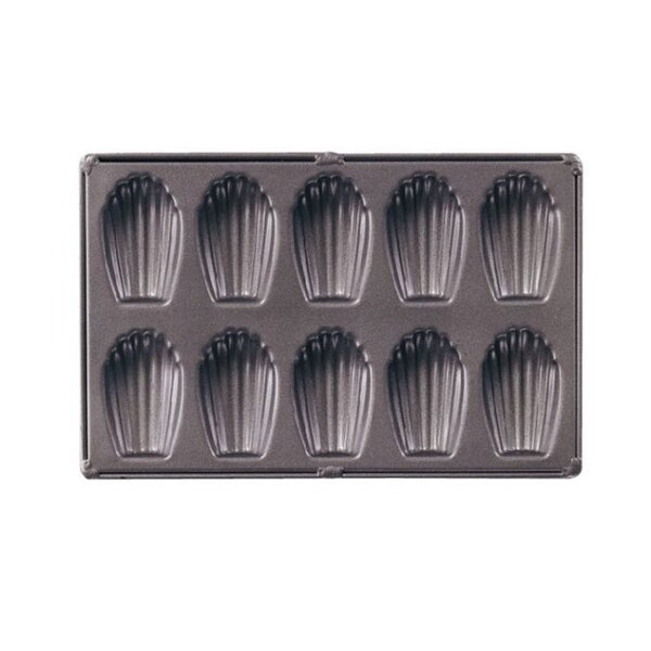 Sanneng SN9048 Madeleine Mold10 Indents (Nonstick Series 800