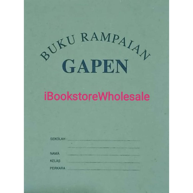 [READY STOCK] BUKU RAMPAIAN GAPEN F5 SINGLE LINE @ KOPERASI KEDAI BUKU ...