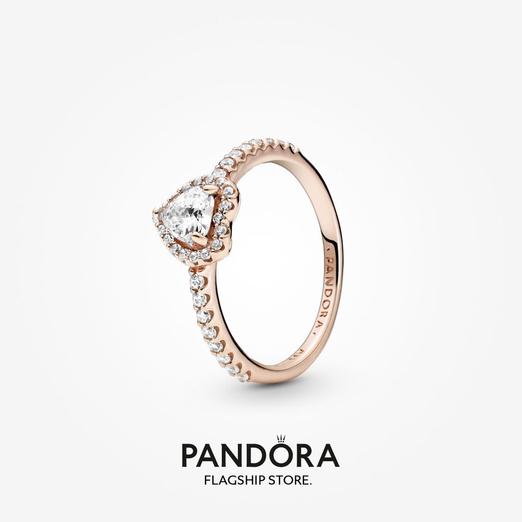 Pandora sparkling heart ring clearance