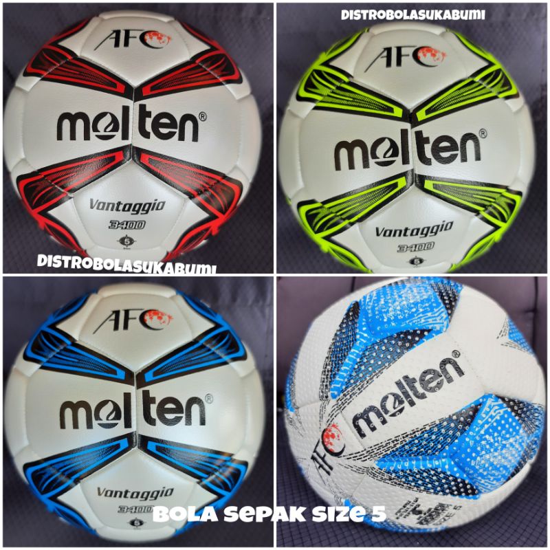 Molten VANTAGIO Football/MOLTEN Soccer Ball SIZE 5/ MOLTEN VONTOGIO