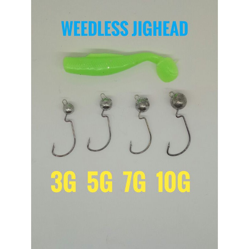 Zeck Dart Jig Head Gr. 3/0 5g 7g 10g 14g 3 Stück