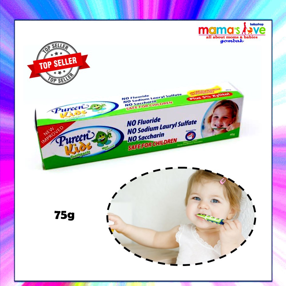 Pureen Kids Toothpaste 75g Shopee Malaysia
