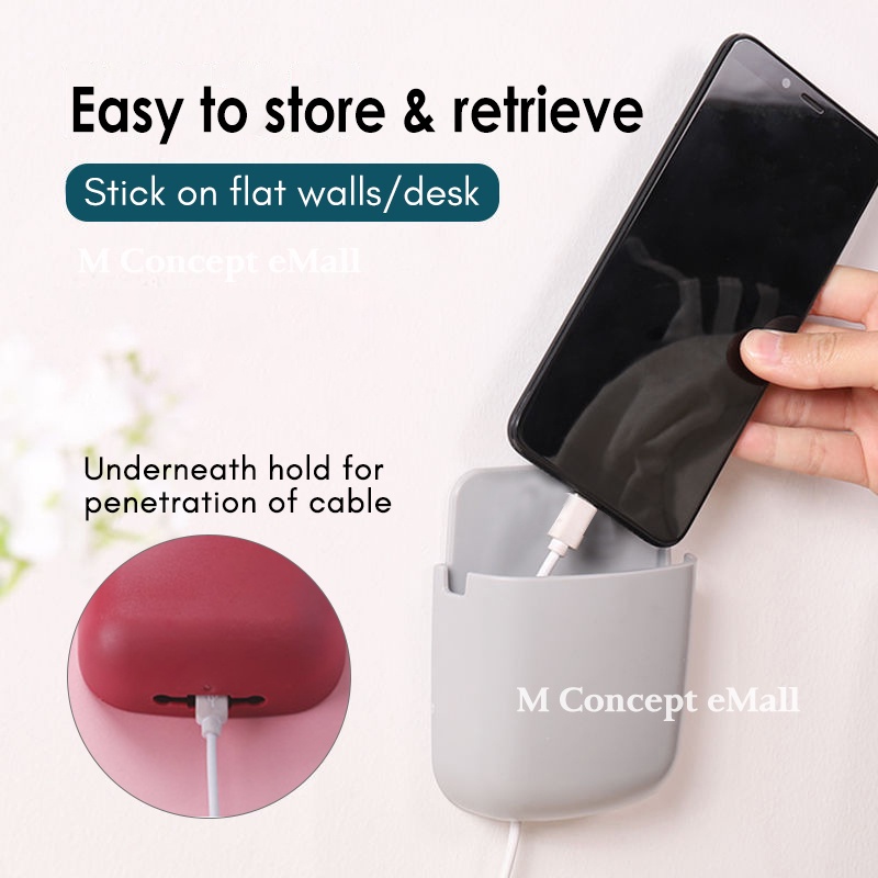 M Concept Wall Mounted Remote Control Holder Mobile Phone Holder ...