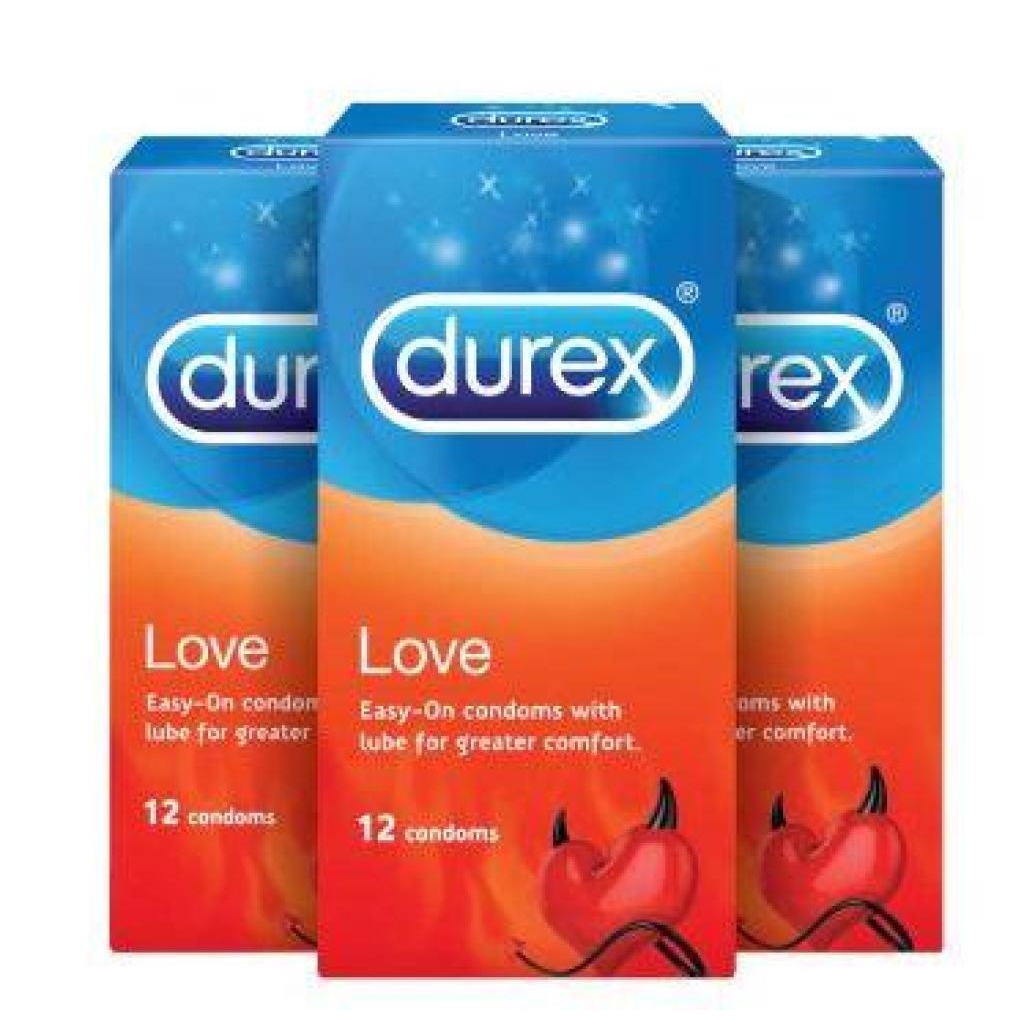 Durex Love 12s Condom X 3 Boxesurex Love 12s Condom X 3 Boxes Shopee