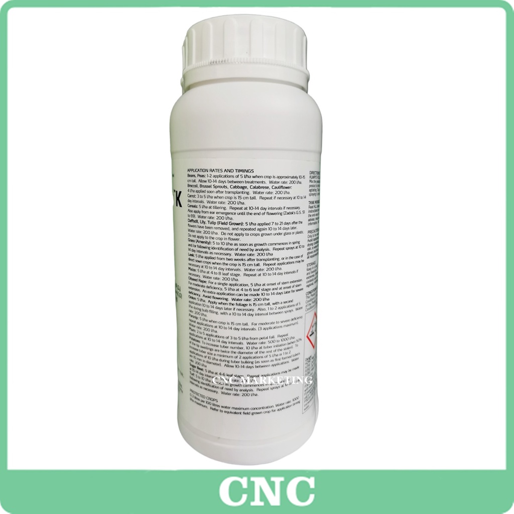 1L YaraVita Magphos K PK Fertiliser Solution Yara Vita Baja Foliar ...