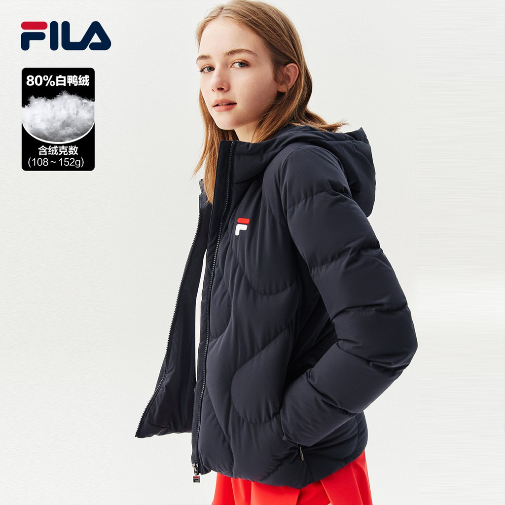 FILA official women s down jacket 2020 winter new warm sports