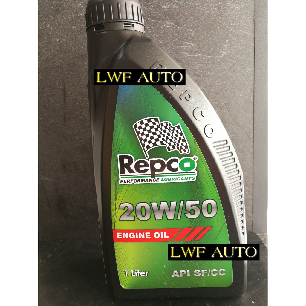 REPCO 20W/50 API SF/CC 1L MINERAL ENGINE OIL | Shopee Malaysia