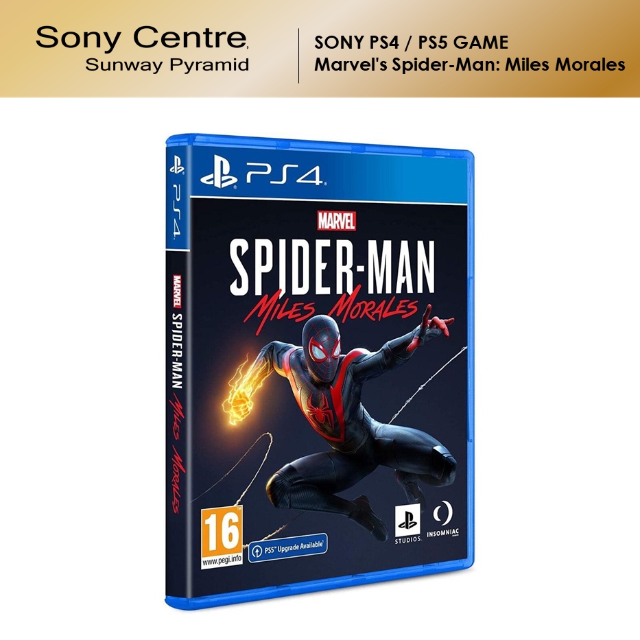 SONY PS4/PS5 Game Marvel's Spiderman Miles Morales PlayStation 5 Game ...