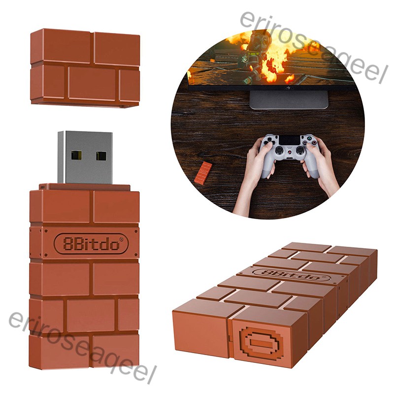 eriroseaqeel Portable 8Bitdo USB Wireless Bluetooth Adapter Gamepad ...