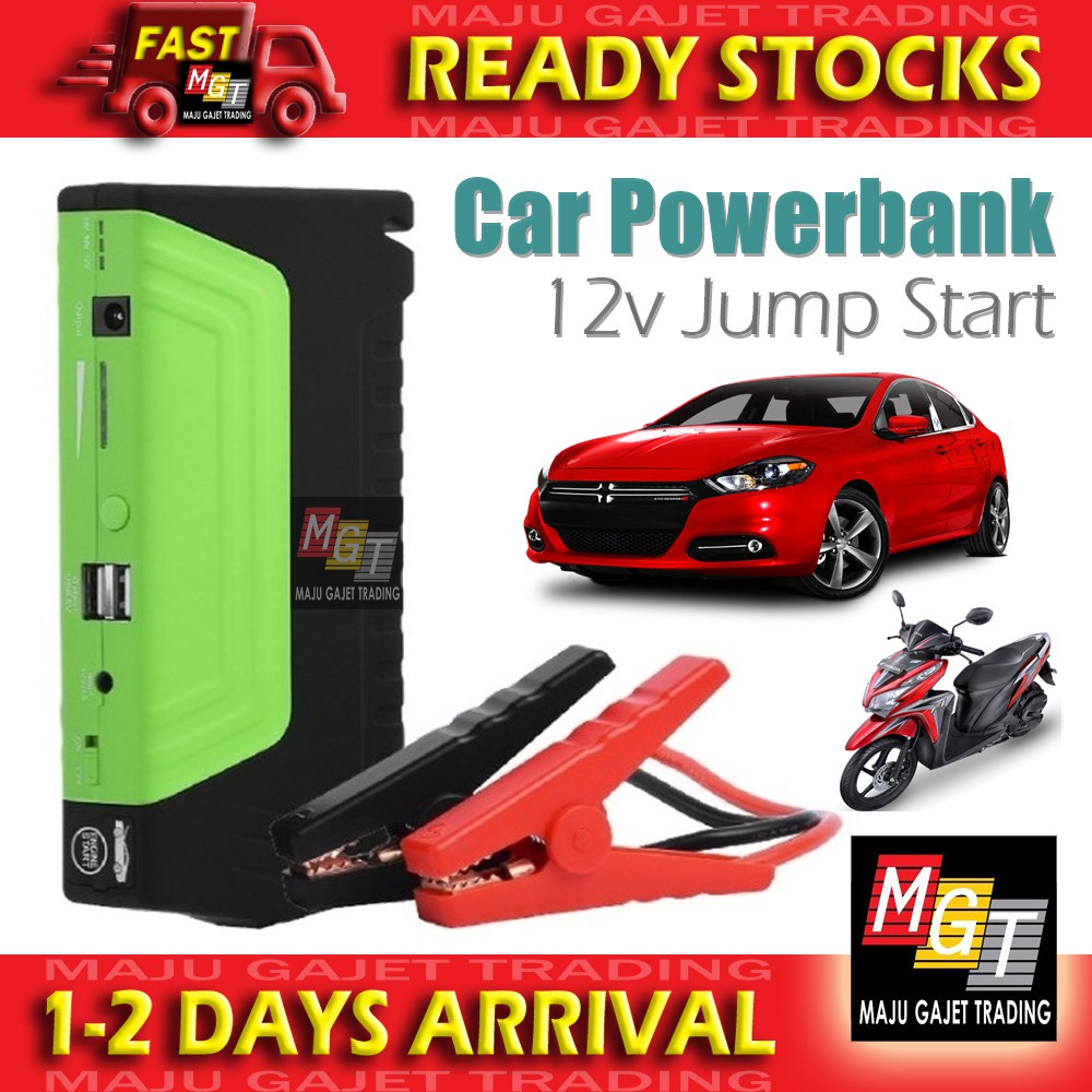 Jumper Powerbank Car Jumper Power Bank Emergency Jump Start Kereta