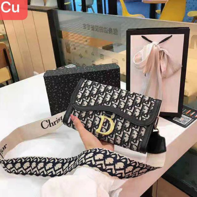 Dior Style Crossbody Bag + Full Set Box Shopee Malaysia