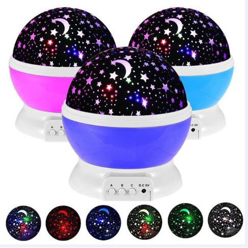 💯Ready stock💯 USB LED Star Night Light Music Starry Water Wave LED ...