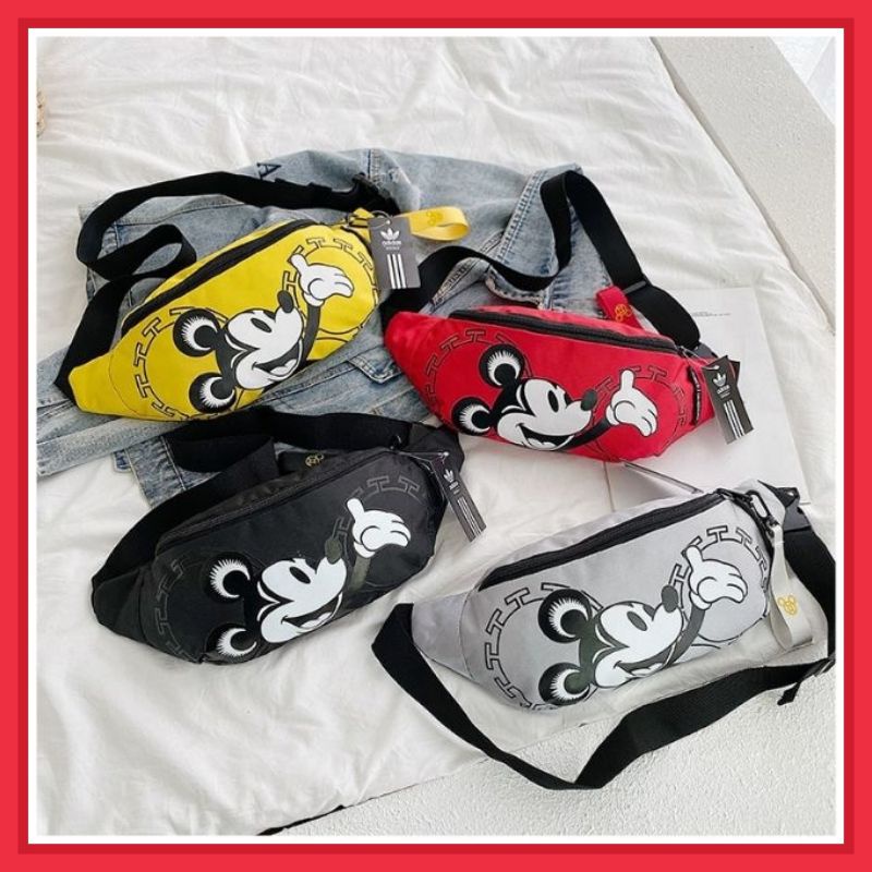 READY STOCK ADIDAS NEO X MICKEY WAIST BAG