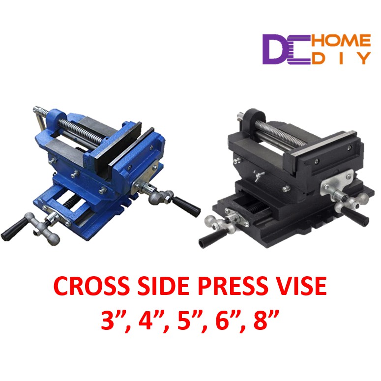 3 4 5 6 8 Prc Cross Slide Drill Press Vice Vices Vise Vises Metal