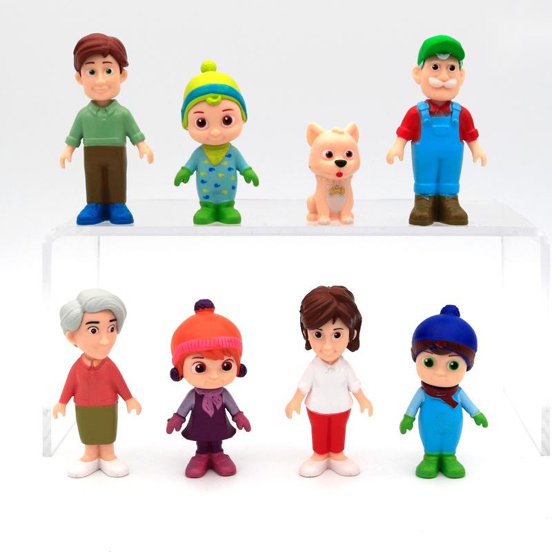 Buy Cocomelon Friends and Family Toys 6 Pack – Cute CoComelon Action  Figures – Mini Characters JJ, Tomtom, YoYo, Cody and Nina – Cocomelon Dolls  for Babies and Toddlers, Cake Topper, Party