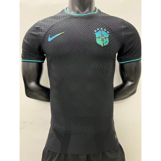 Brazil Black Jersey 2022-23 - Fan Version –