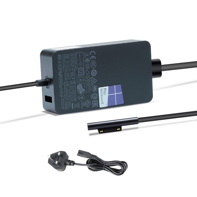 Microsoft Surface 12V 2.58A 36W PRO 3 PRO 4 Charger Power Adapter with ...
