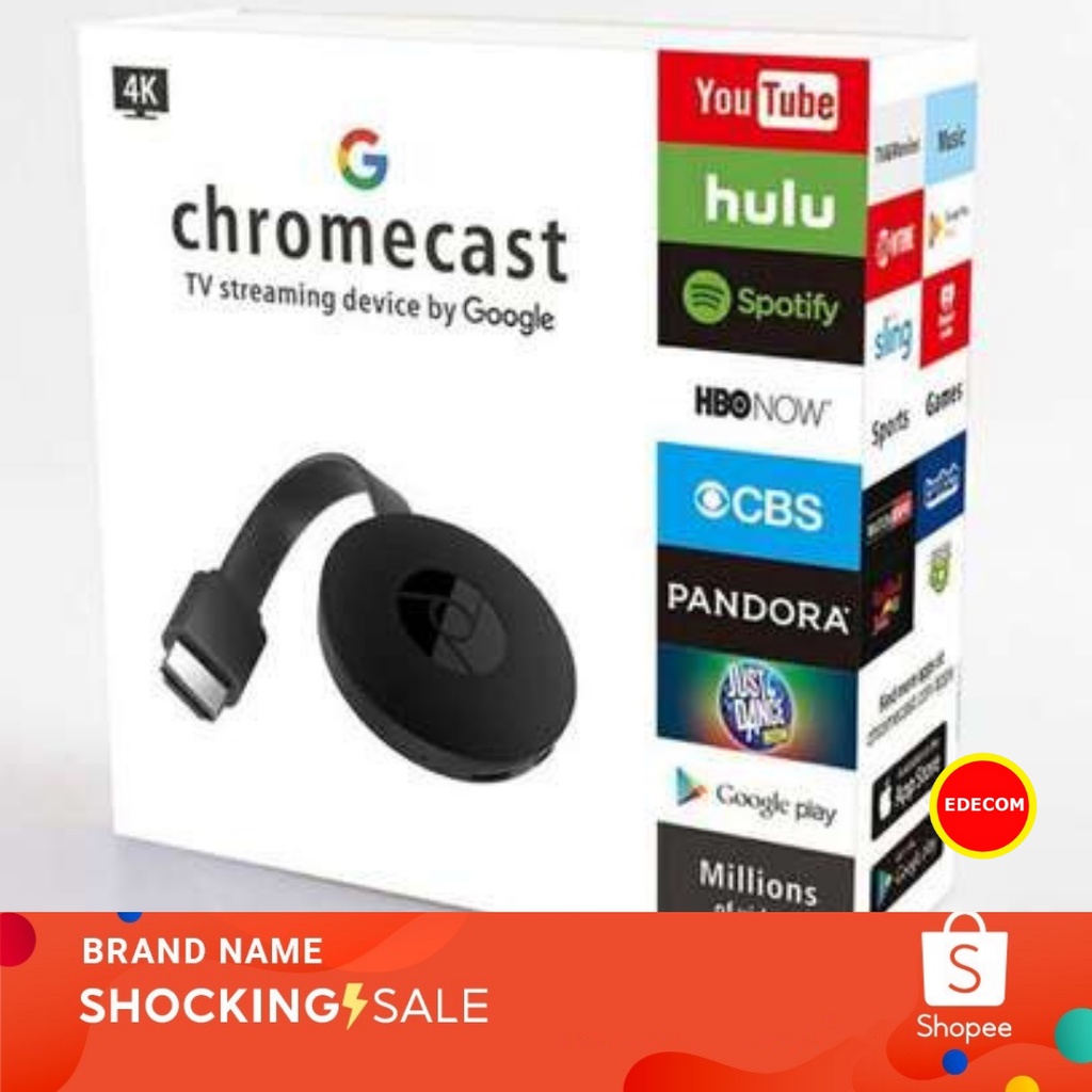 G2 Chromecast TV Streaming Wireless Miracast Google HDMI Dongle Display