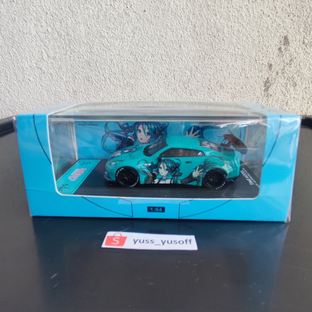 Time Model Nissan GT-R (R35) Hatsune Miku | Shopee Malaysia