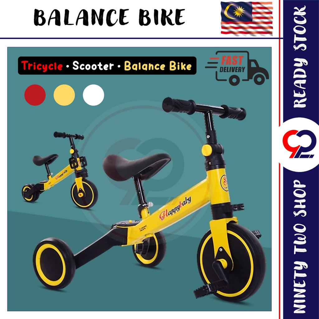 Multifunctional 3in1 Tricycle 3 Wheel Balance Mini Bike Car Kids ...