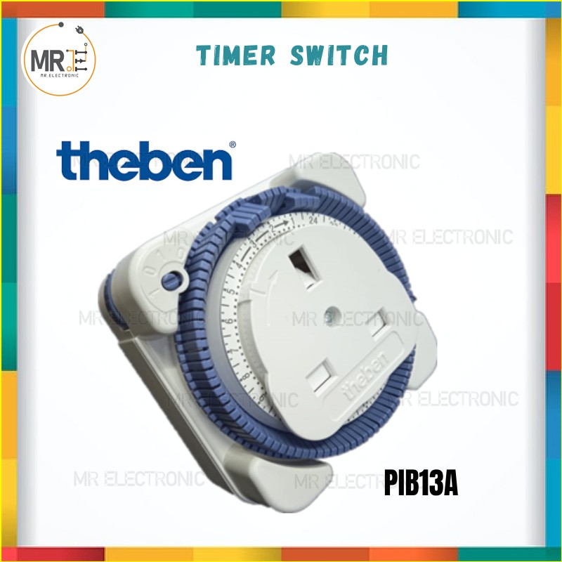 SIRIM Timer switch socket 24 Hours Analog Programme Programmable 3 Pin ...