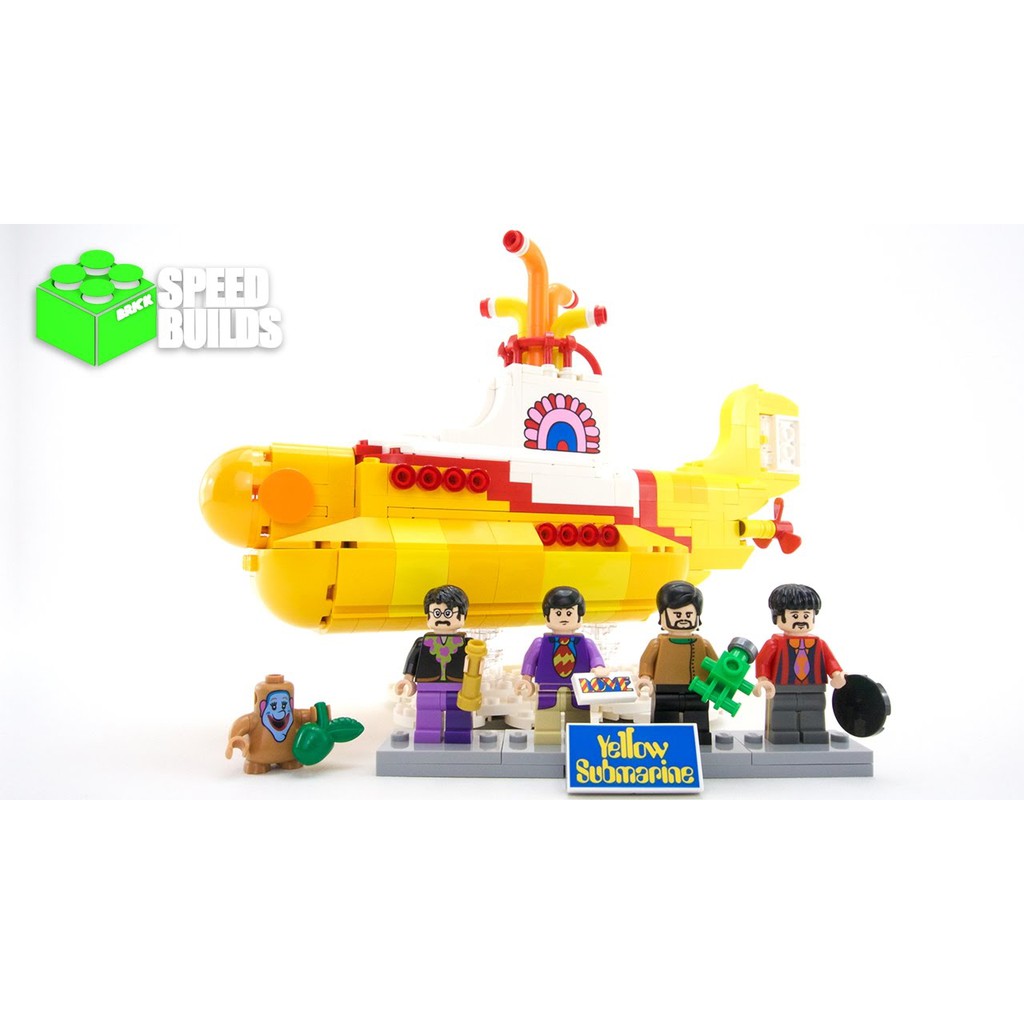 The beatles lego set sales