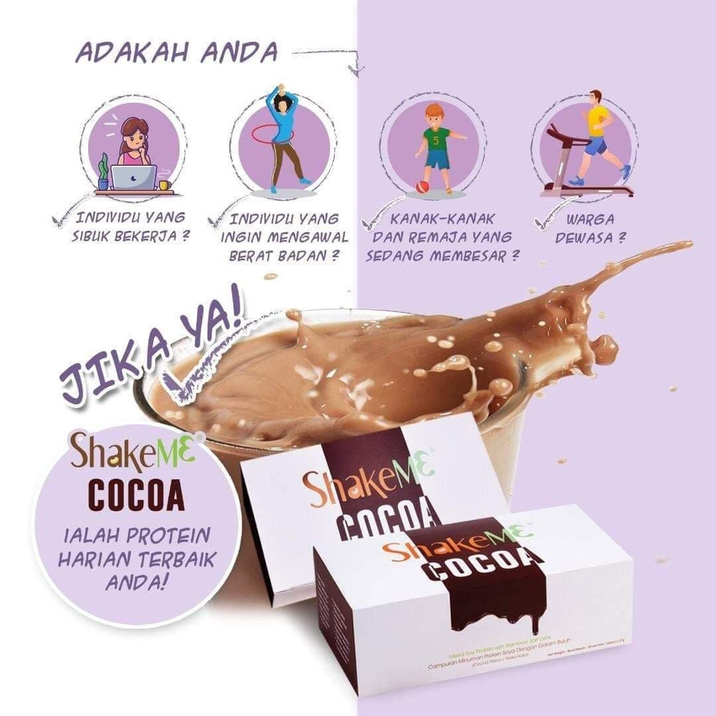 SHAKEME COCOA (27g x 20 Sachets) | Shopee Malaysia