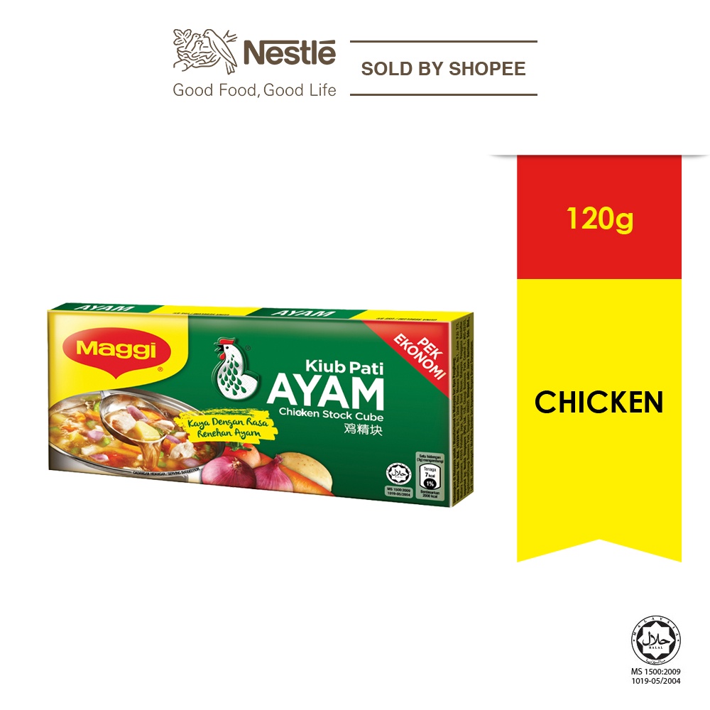 MAGGI Chicken Stock Cube (120g) Shopee Malaysia