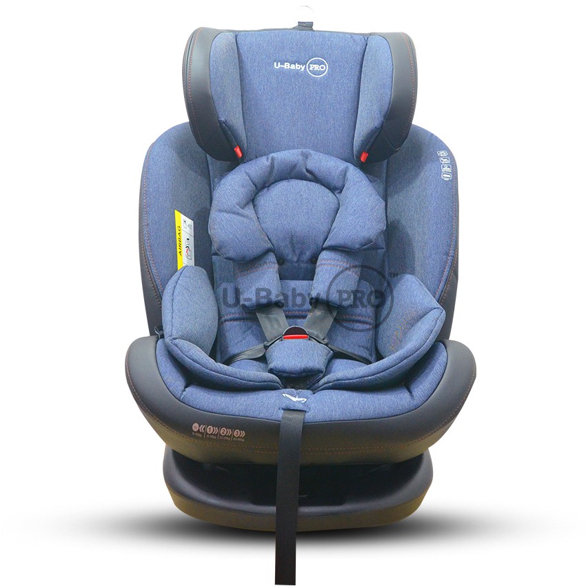 U-Baby PRO CS03 NEPTUNE ISOFIX Car Seat(0-12 years) 360 ROTATION