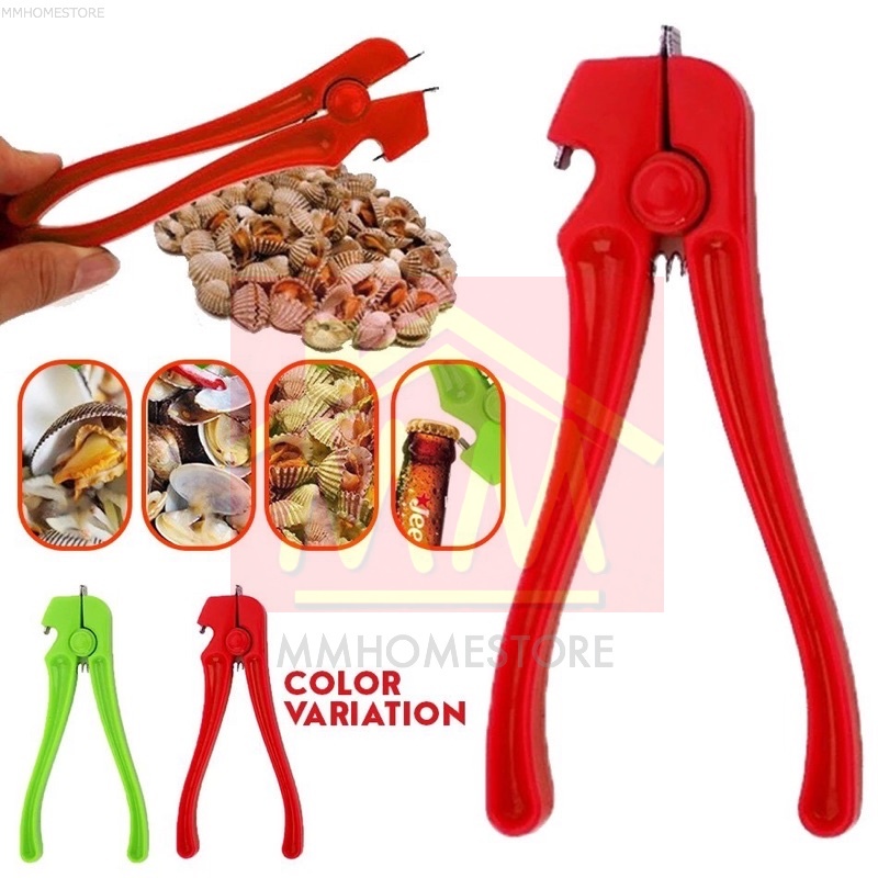 🔥Ready Stock🔥Kitchen Clam Shell & Bottle Cap handheld Manual Opener ...