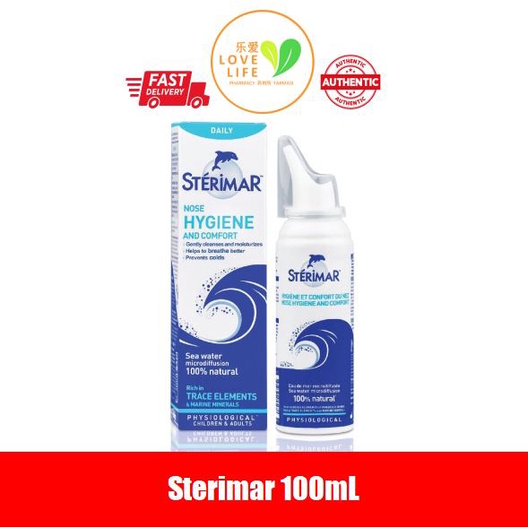 Sterimar Sea Water Nasal Spray 50mL, 100ml adult | Shopee Malaysia