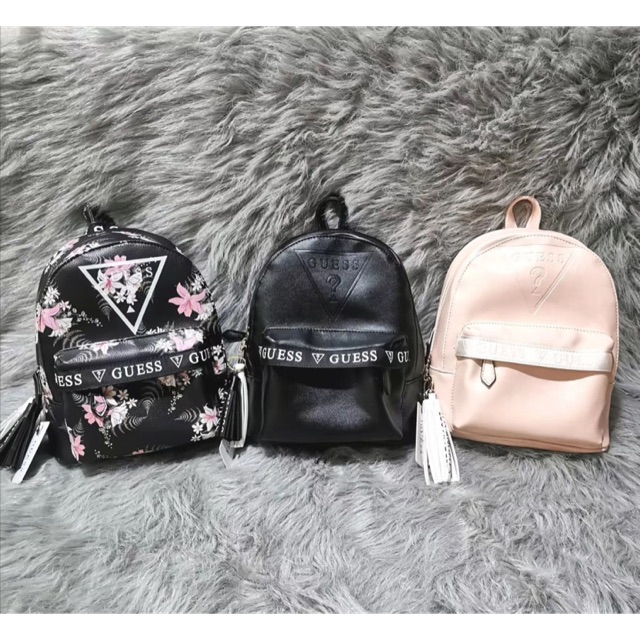 Guess flower backpack hot sale