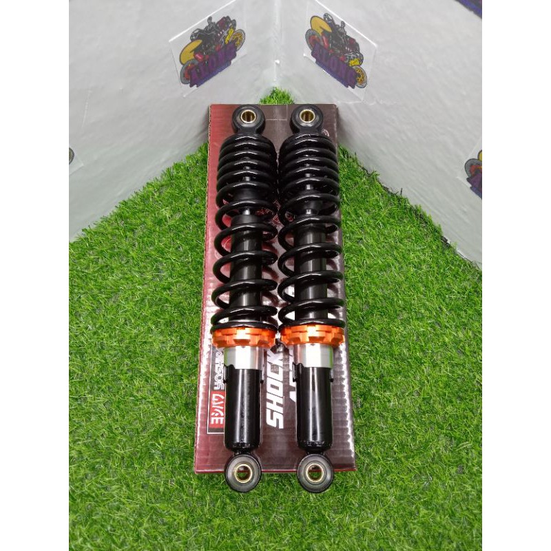 ABSORBER ADJUSTABLE UNIVERSAL SAIZ 330mm EX5 / DREAM WAVE100 RXZ FUTURE KRISS DASH , RED , BLUE