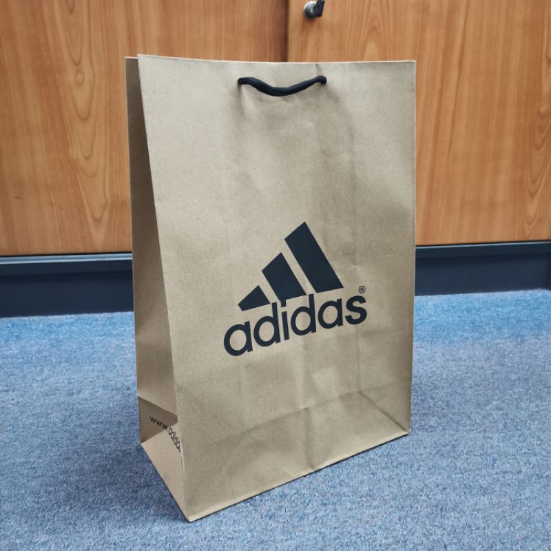 Adidas store paper bag