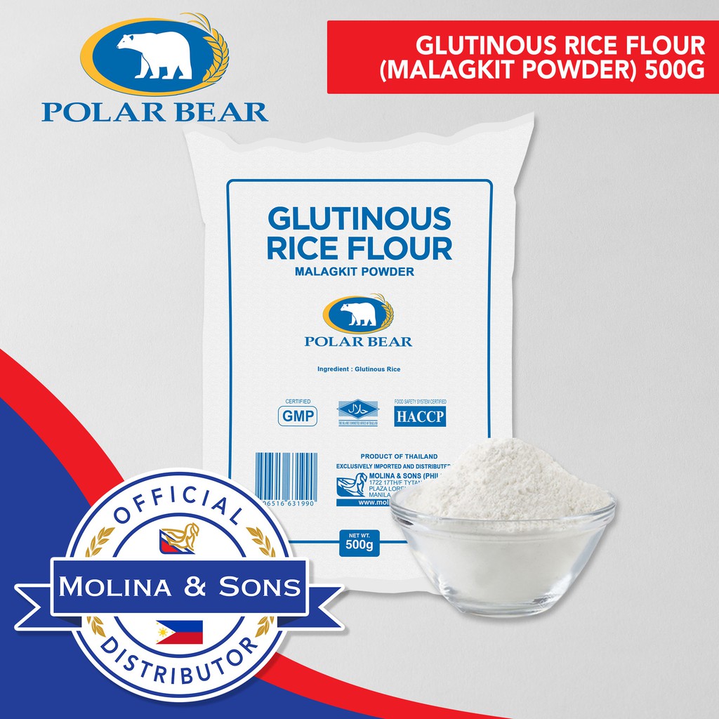 Polar Bear Glutinous Rice Flour (Malagkit) 500G | Shopee Malaysia