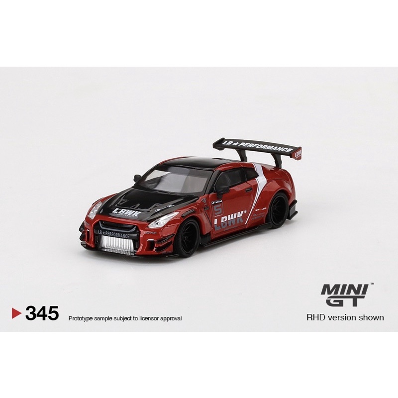 Mini GT LB☆WORKS Nissan GT-R R35 Type 2, Rear Wing ver 3 , Red, LB Work  Livery 2.0 (#345) 1:64 | Shopee Malaysia