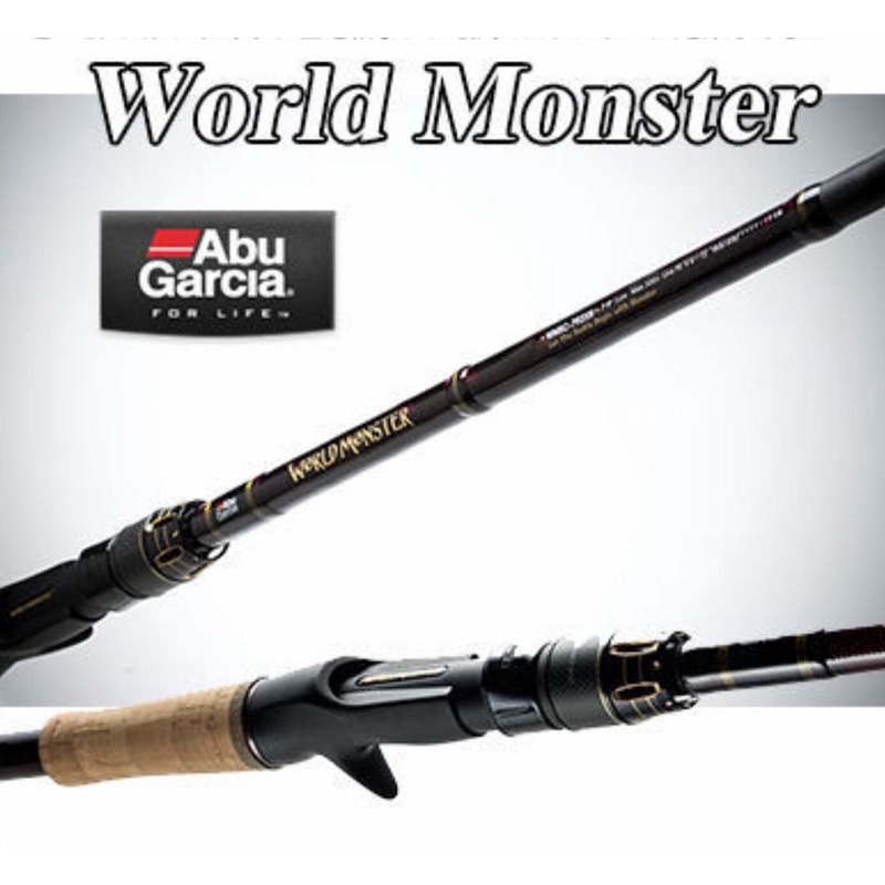 ABU GARCIA WORLD MONSTER FISHING ROD