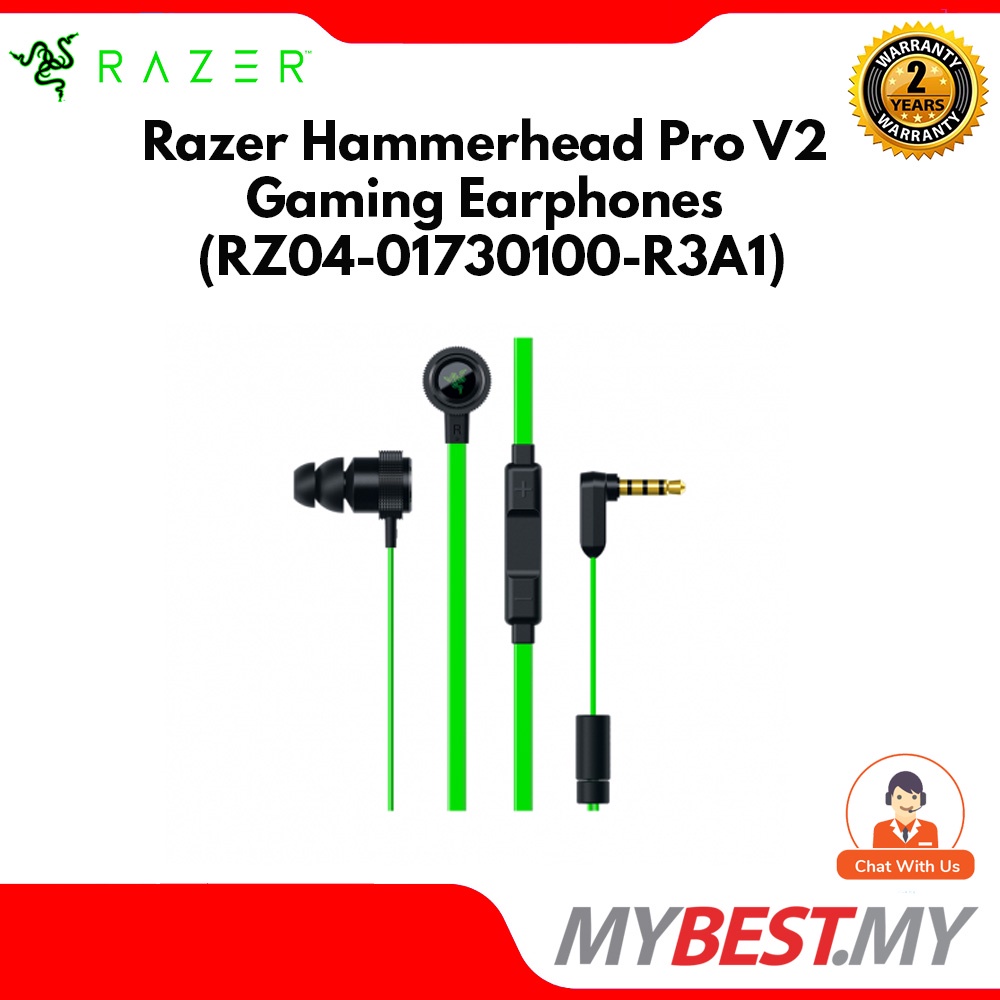 Razer Hammerhead Pro V2 Gaming Earphone