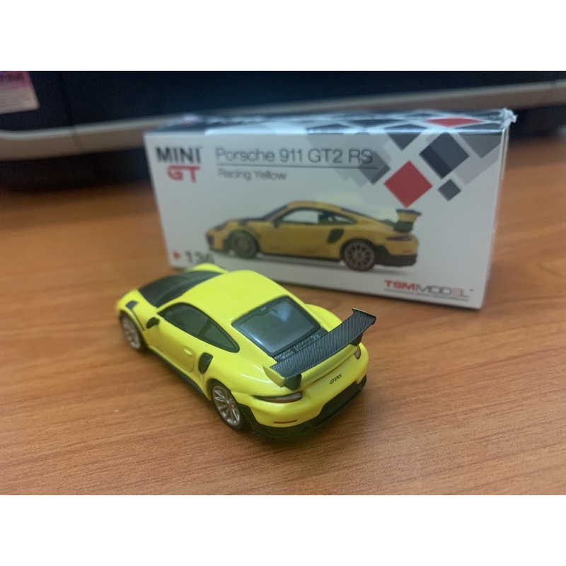 MINI GT No. 136 Porsche 911 GT2 RS Racing Yellow | Shopee Malaysia