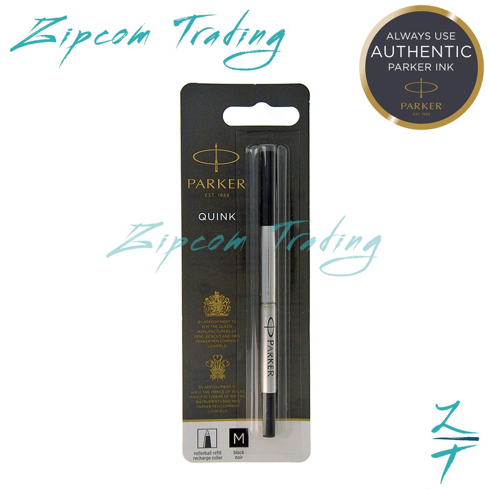 PARKER QUINK Rollerball Pen Ink Refill (Medium) Shopee Malaysia