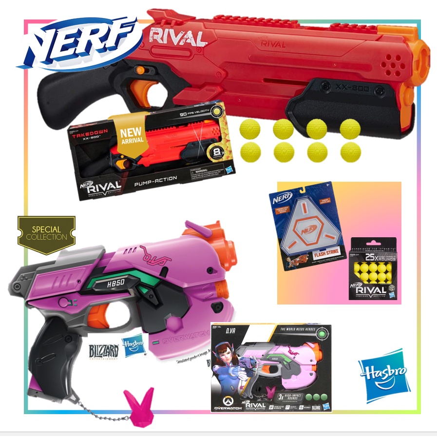 RM139 Originial NERF Rival Takedown XX-800 8x / Overwatch D.Va 3x ...