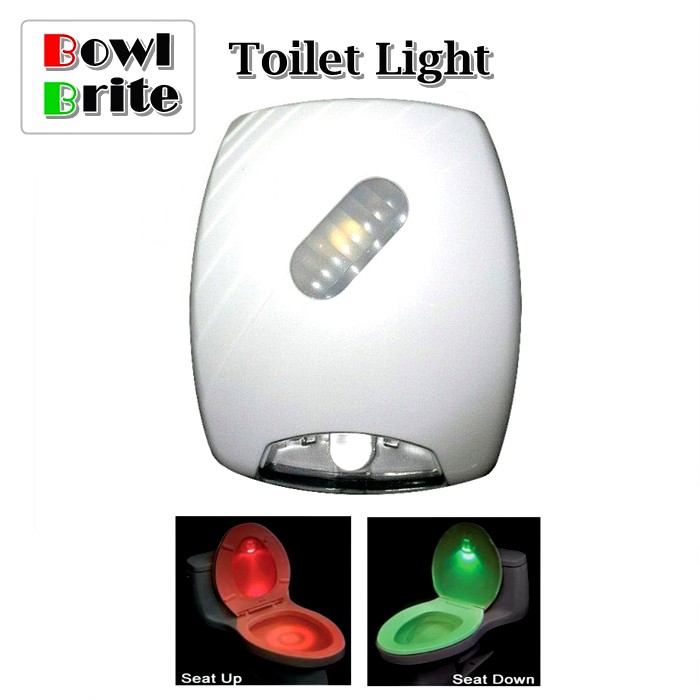 Bowl Brite - Motion Sensor Detected Toilet Bowl Night Light