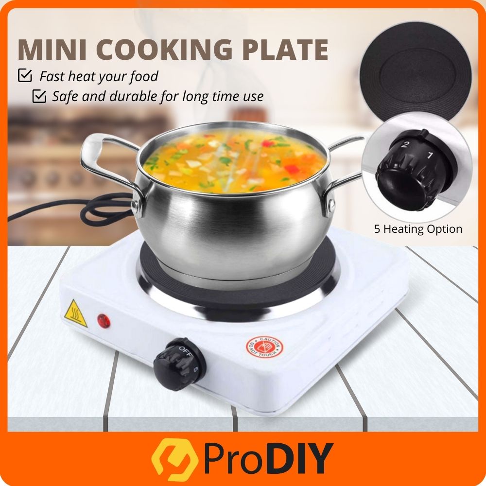 220V 500W Electric Mini Stove Hot Plate Multifunction Cooking