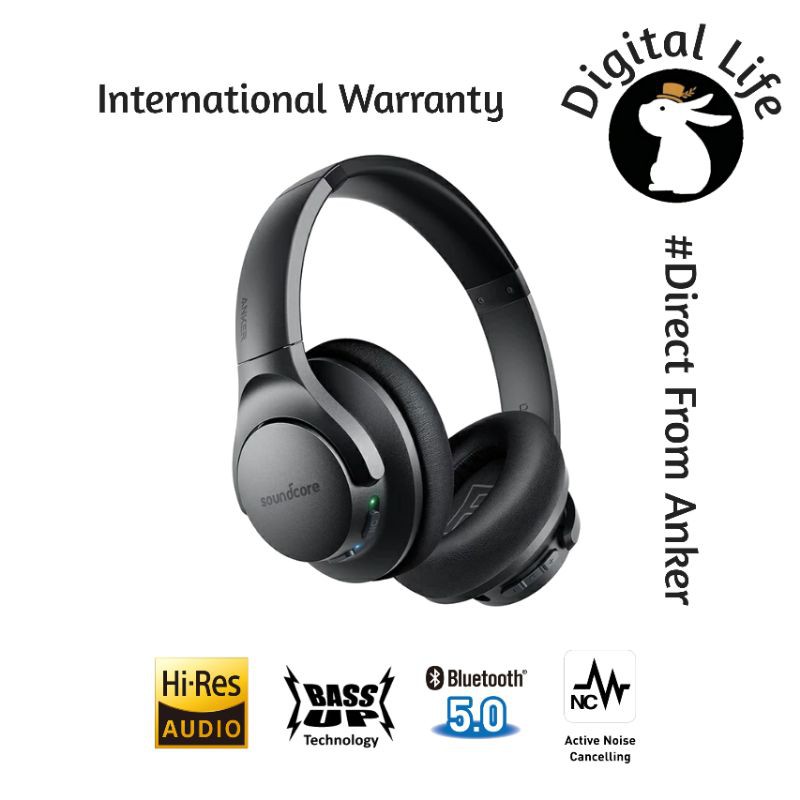 🔥[Anker Soundcore Life Q20]🔥Active Noise Cancelling Bluetooth